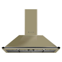 Smeg KT110PE 110cm Chimney Cooker Hood, Cream